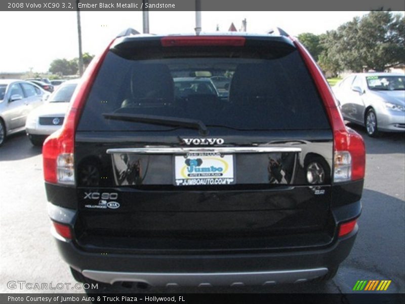 Ember Black Metallic / Sandstone 2008 Volvo XC90 3.2