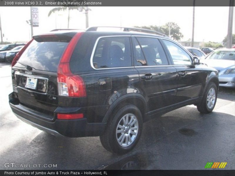 Ember Black Metallic / Sandstone 2008 Volvo XC90 3.2