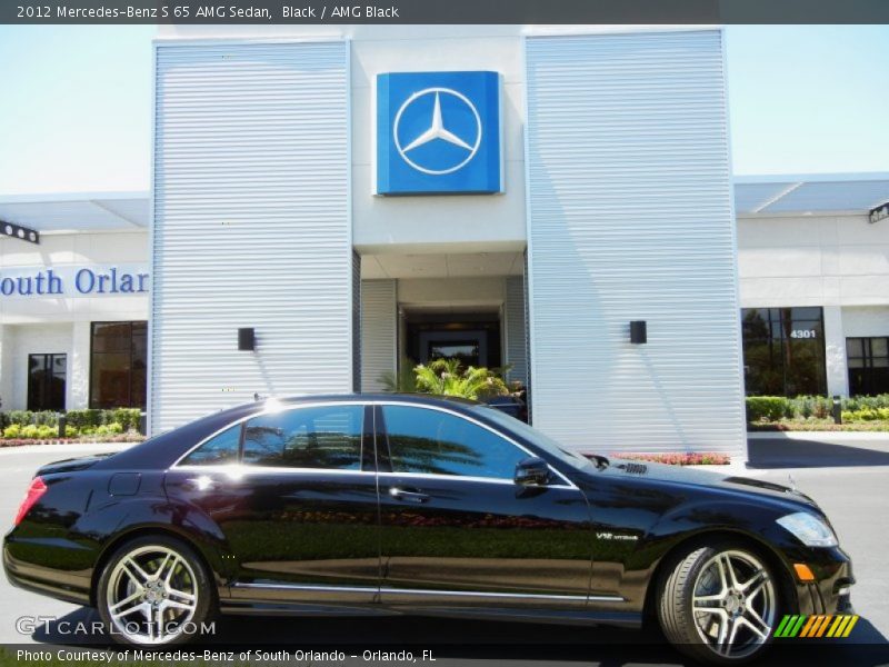 Black / AMG Black 2012 Mercedes-Benz S 65 AMG Sedan