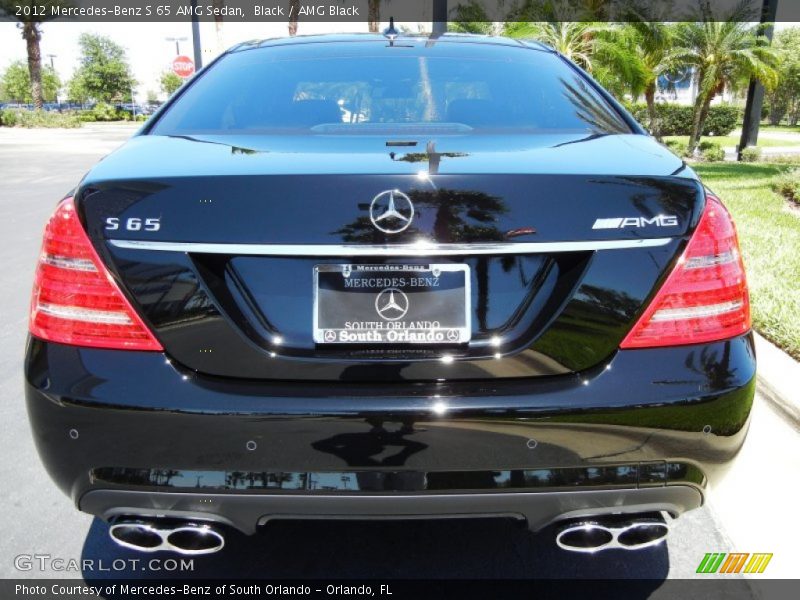 Black / AMG Black 2012 Mercedes-Benz S 65 AMG Sedan