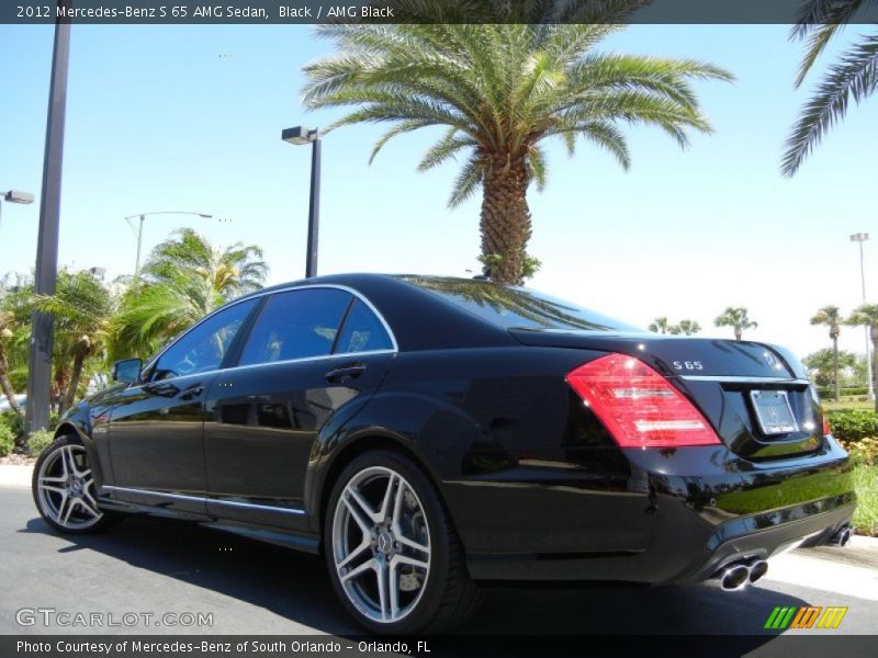 Black / AMG Black 2012 Mercedes-Benz S 65 AMG Sedan