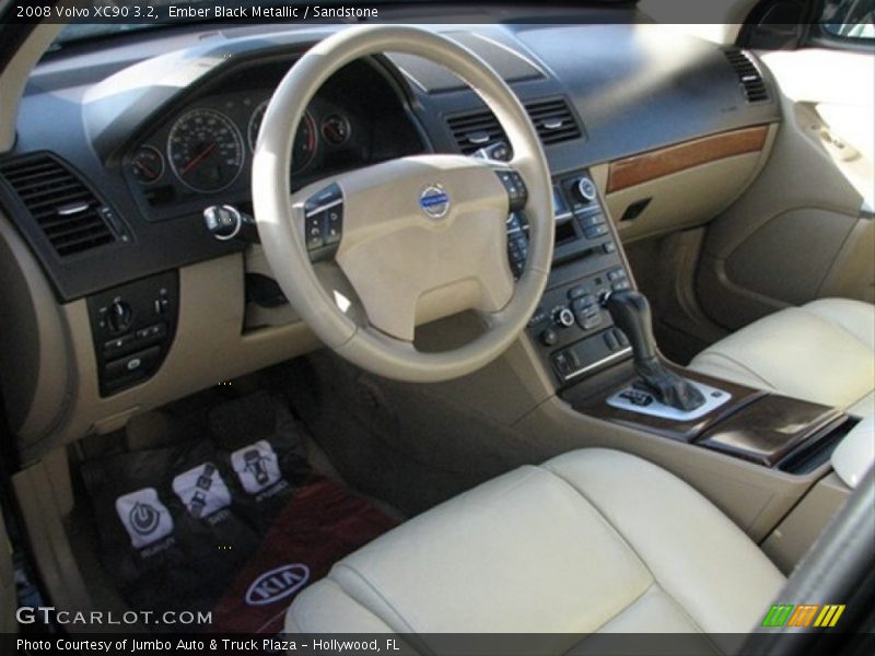 Ember Black Metallic / Sandstone 2008 Volvo XC90 3.2
