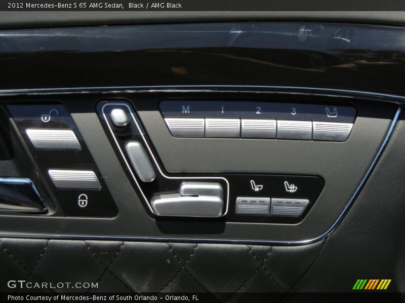 Controls of 2012 S 65 AMG Sedan