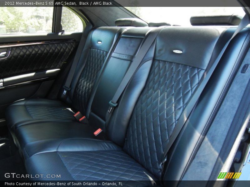  2012 S 65 AMG Sedan AMG Black Interior