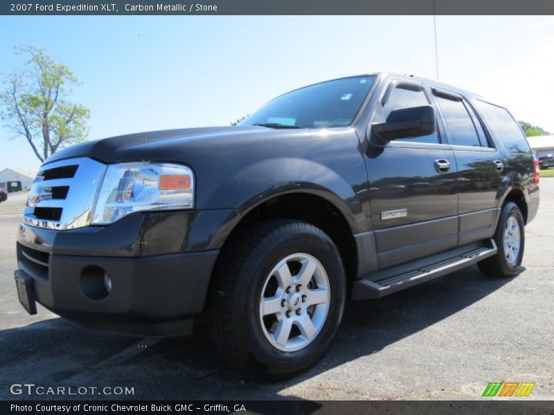 Carbon Metallic / Stone 2007 Ford Expedition XLT