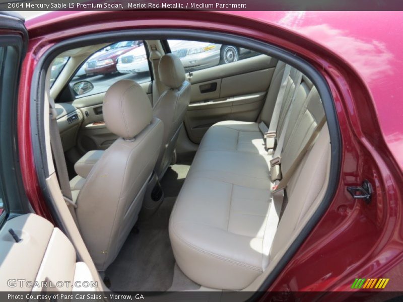 Merlot Red Metallic / Medium Parchment 2004 Mercury Sable LS Premium Sedan