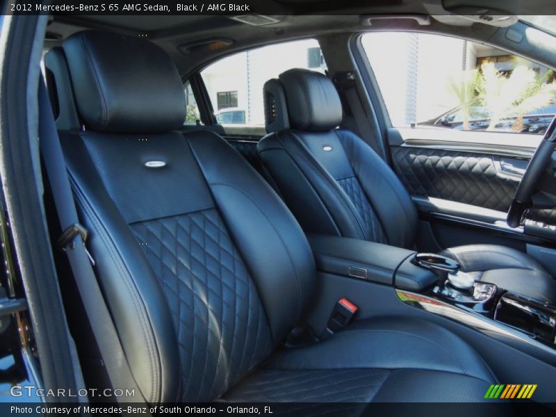 Black / AMG Black 2012 Mercedes-Benz S 65 AMG Sedan