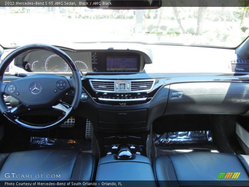 Black / AMG Black 2012 Mercedes-Benz S 65 AMG Sedan