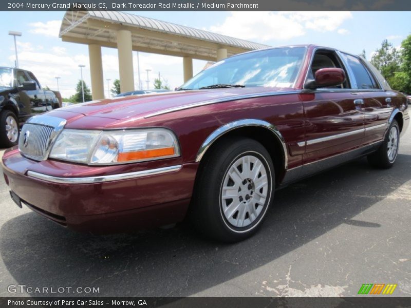 Dark Toreador Red Metallic / Medium Parchment 2004 Mercury Grand Marquis GS