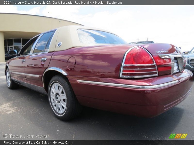 Dark Toreador Red Metallic / Medium Parchment 2004 Mercury Grand Marquis GS