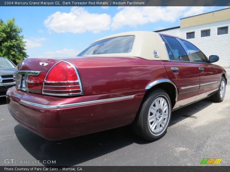 Dark Toreador Red Metallic / Medium Parchment 2004 Mercury Grand Marquis GS