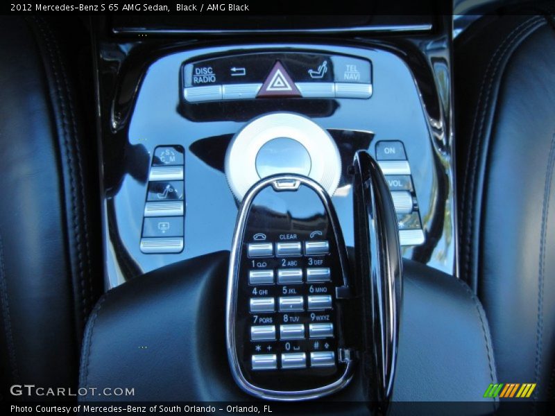 Controls of 2012 S 65 AMG Sedan