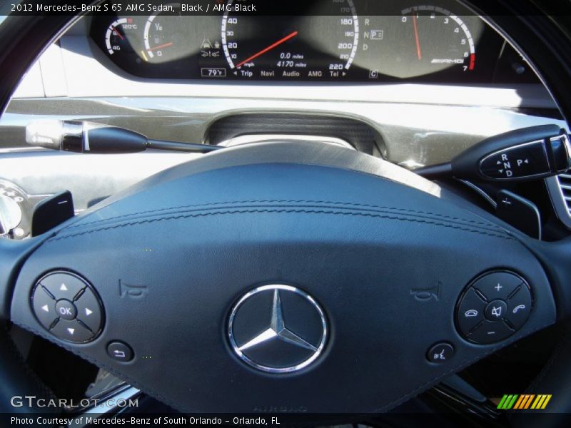 Black / AMG Black 2012 Mercedes-Benz S 65 AMG Sedan