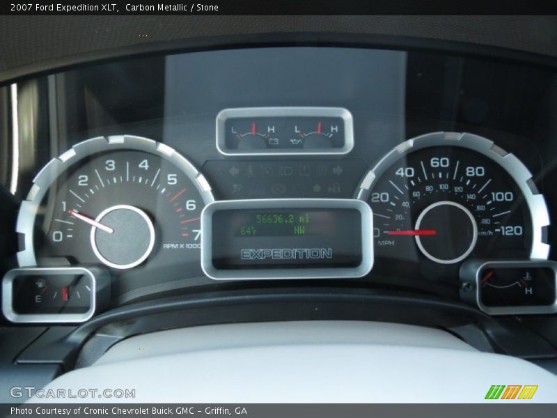 Carbon Metallic / Stone 2007 Ford Expedition XLT