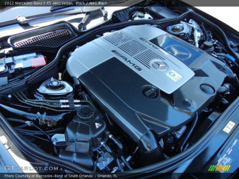  2012 S 65 AMG Sedan Engine - 6.0 Liter AMG Biturbo SOHC 36-Valve V12