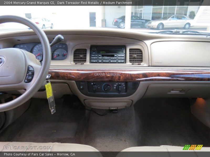 Dark Toreador Red Metallic / Medium Parchment 2004 Mercury Grand Marquis GS