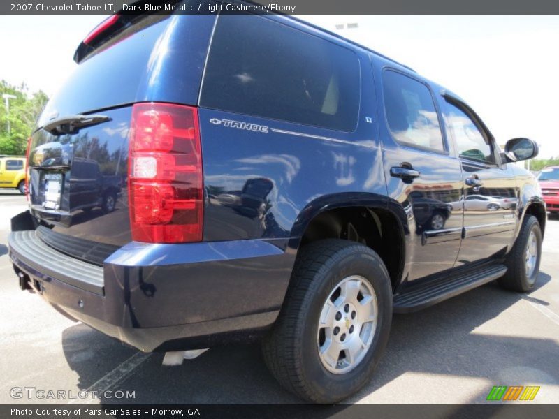 Dark Blue Metallic / Light Cashmere/Ebony 2007 Chevrolet Tahoe LT