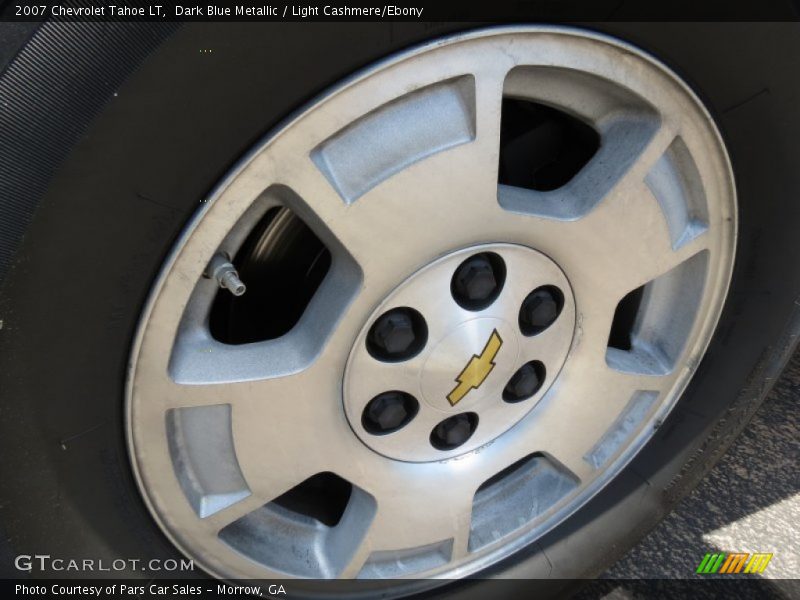 Dark Blue Metallic / Light Cashmere/Ebony 2007 Chevrolet Tahoe LT