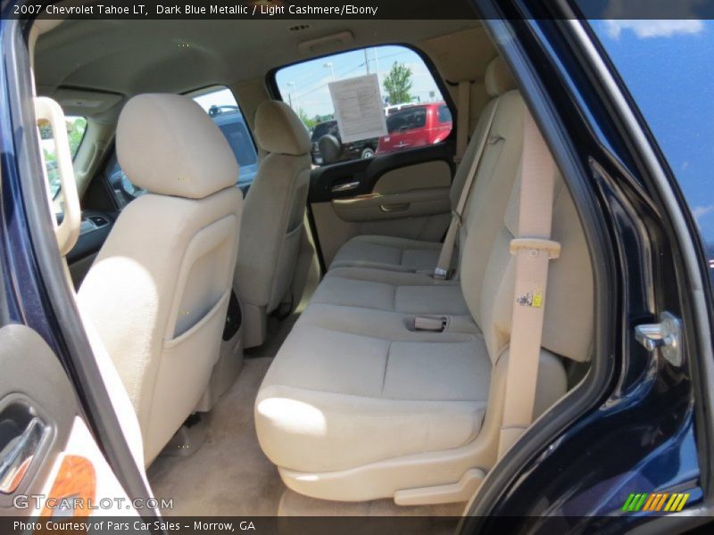 Dark Blue Metallic / Light Cashmere/Ebony 2007 Chevrolet Tahoe LT