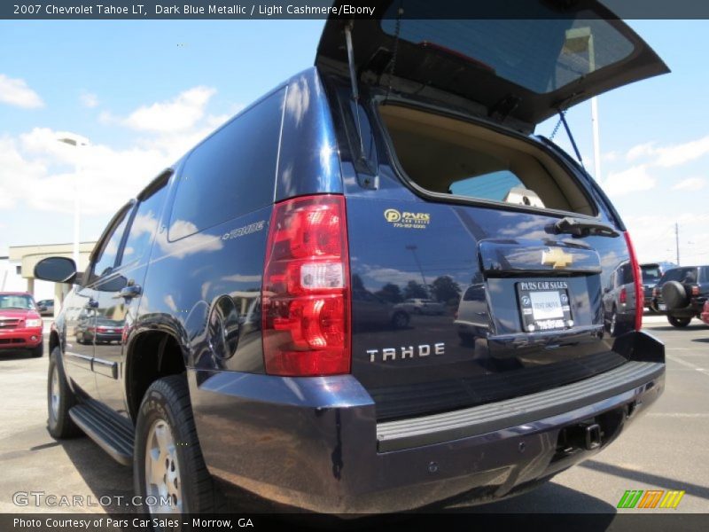 Dark Blue Metallic / Light Cashmere/Ebony 2007 Chevrolet Tahoe LT