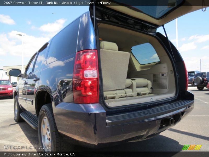 Dark Blue Metallic / Light Cashmere/Ebony 2007 Chevrolet Tahoe LT