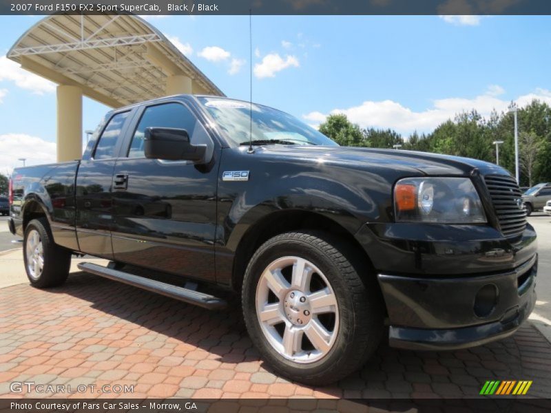 Black / Black 2007 Ford F150 FX2 Sport SuperCab