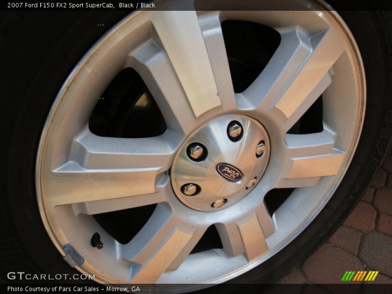 Black / Black 2007 Ford F150 FX2 Sport SuperCab