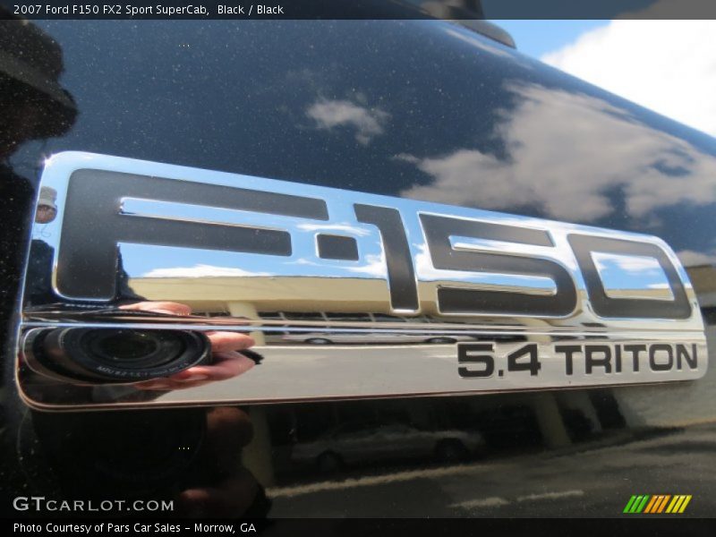 Black / Black 2007 Ford F150 FX2 Sport SuperCab