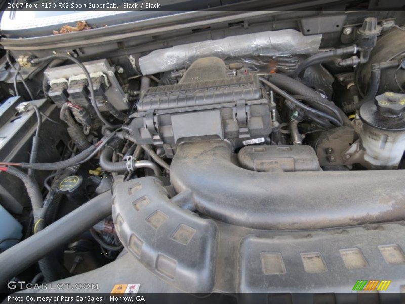 Black / Black 2007 Ford F150 FX2 Sport SuperCab