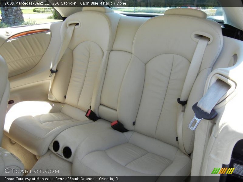  2009 CLK 350 Cabriolet Stone Interior