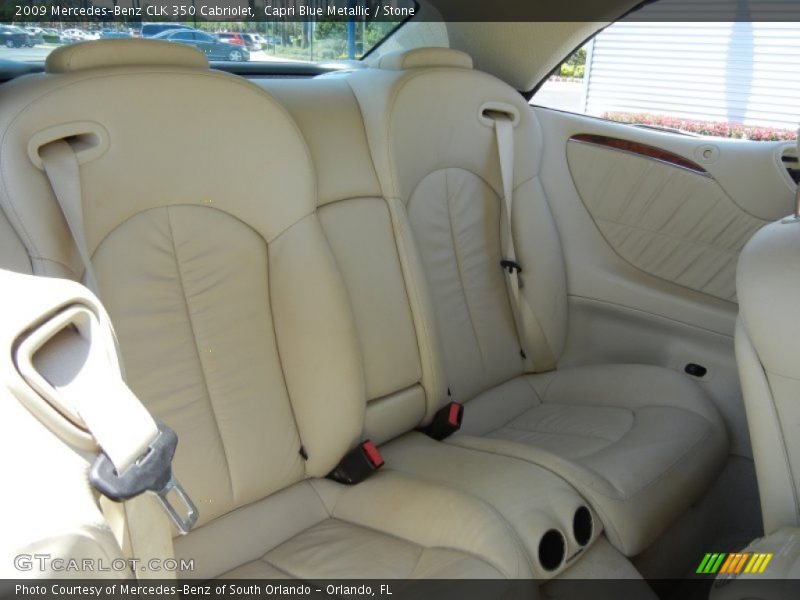  2009 CLK 350 Cabriolet Stone Interior