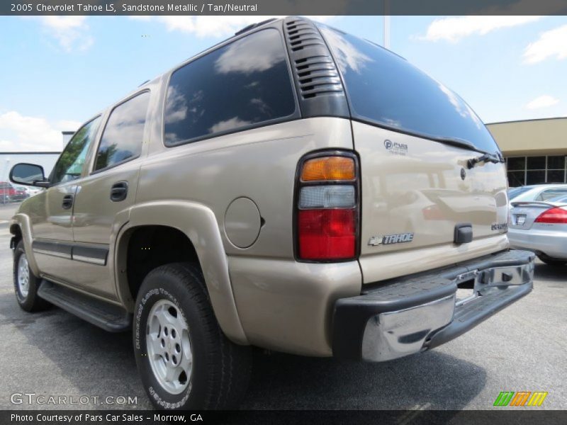 Sandstone Metallic / Tan/Neutral 2005 Chevrolet Tahoe LS