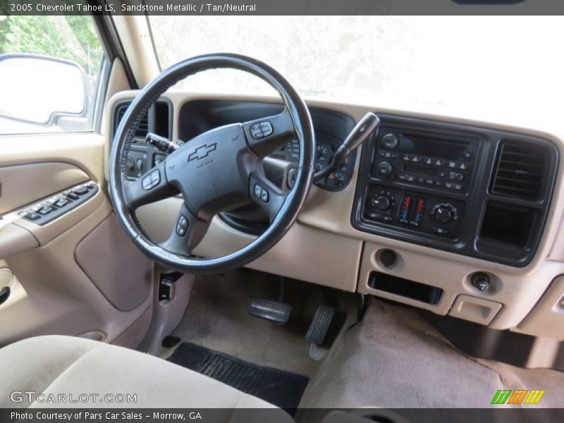 Sandstone Metallic / Tan/Neutral 2005 Chevrolet Tahoe LS