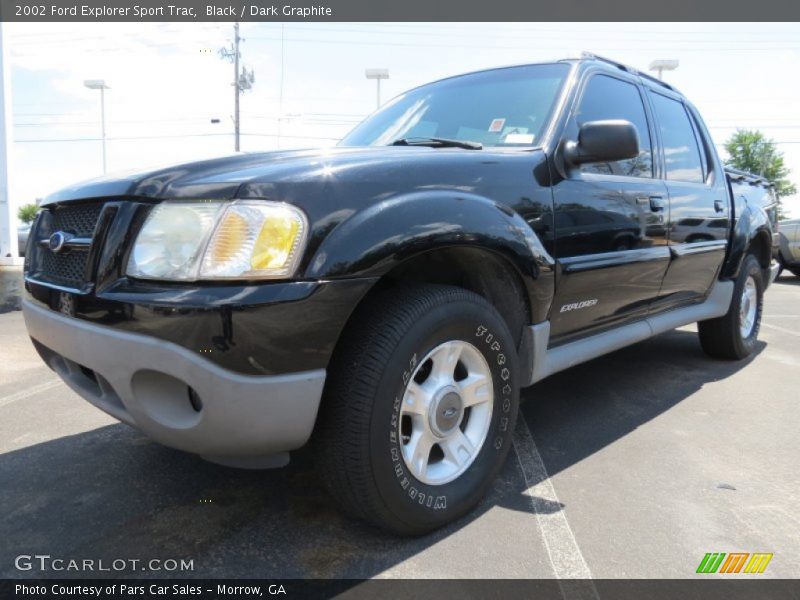 Black / Dark Graphite 2002 Ford Explorer Sport Trac
