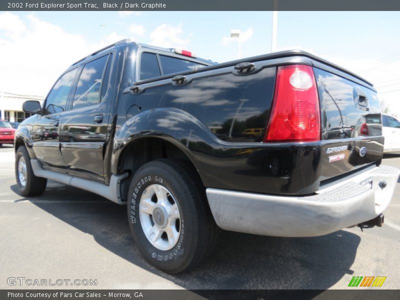 Black / Dark Graphite 2002 Ford Explorer Sport Trac