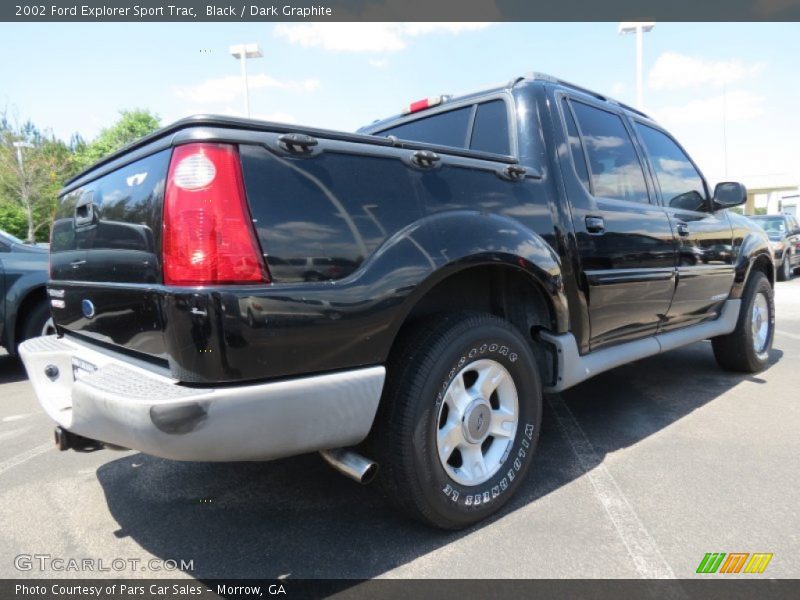 Black / Dark Graphite 2002 Ford Explorer Sport Trac