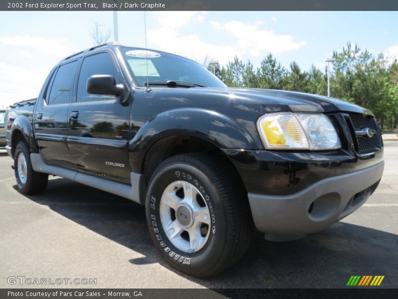 Black / Dark Graphite 2002 Ford Explorer Sport Trac