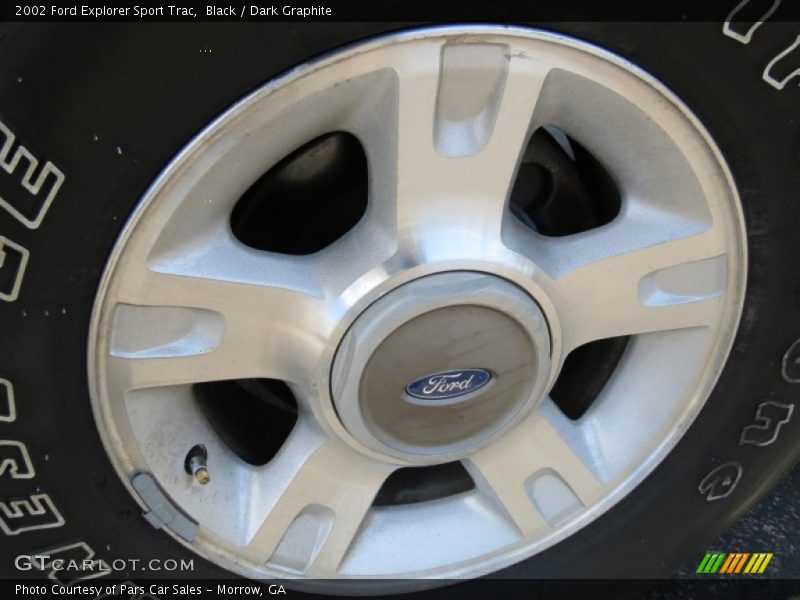 Black / Dark Graphite 2002 Ford Explorer Sport Trac
