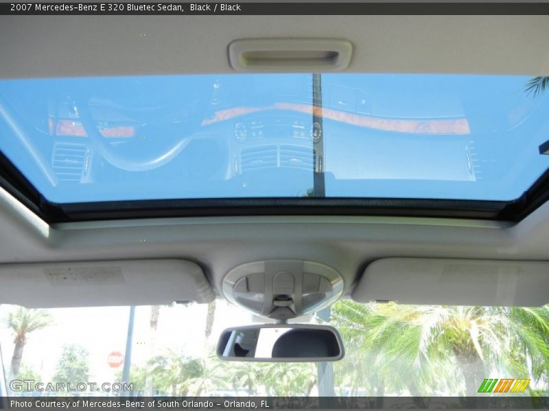 Black / Black 2007 Mercedes-Benz E 320 Bluetec Sedan