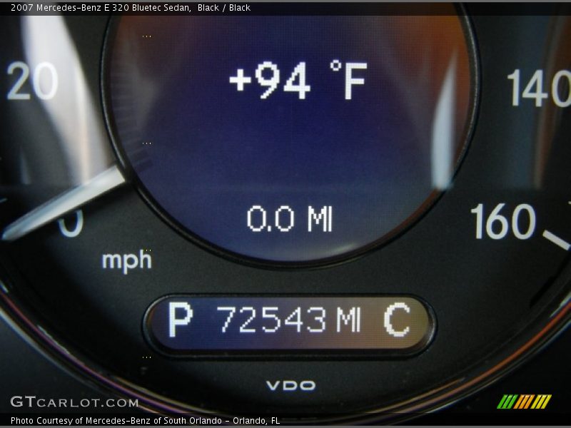 Black / Black 2007 Mercedes-Benz E 320 Bluetec Sedan