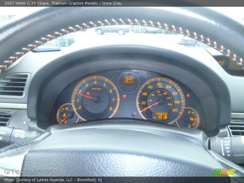 Platinum Graphite Metallic / Stone Gray 2007 Infiniti G 35 Coupe