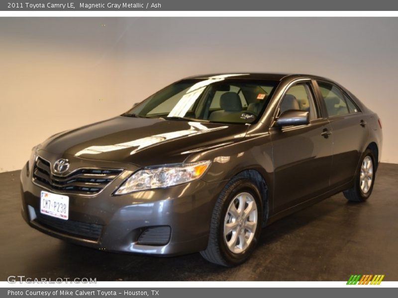 Magnetic Gray Metallic / Ash 2011 Toyota Camry LE
