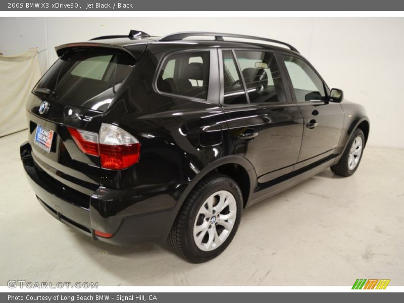 Jet Black / Black 2009 BMW X3 xDrive30i