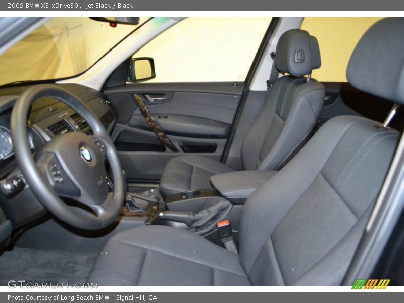 Jet Black / Black 2009 BMW X3 xDrive30i