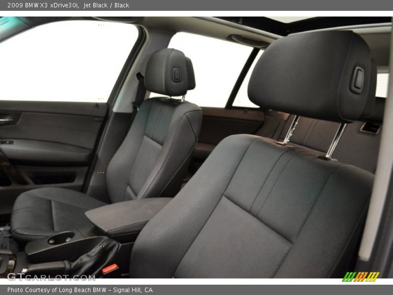 Jet Black / Black 2009 BMW X3 xDrive30i