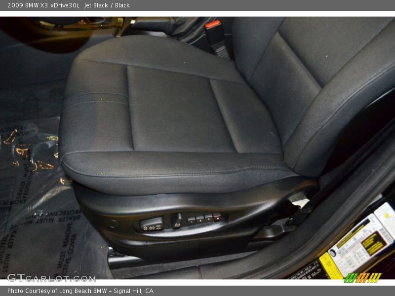 Jet Black / Black 2009 BMW X3 xDrive30i