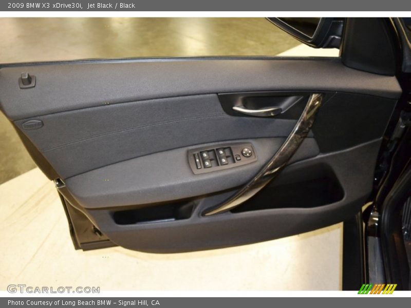 Jet Black / Black 2009 BMW X3 xDrive30i