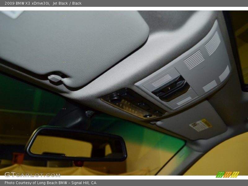 Jet Black / Black 2009 BMW X3 xDrive30i