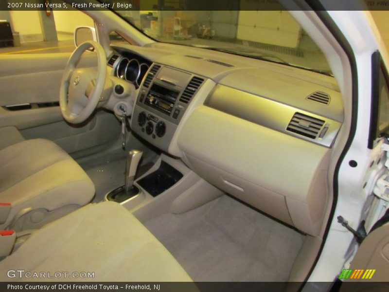Fresh Powder / Beige 2007 Nissan Versa S