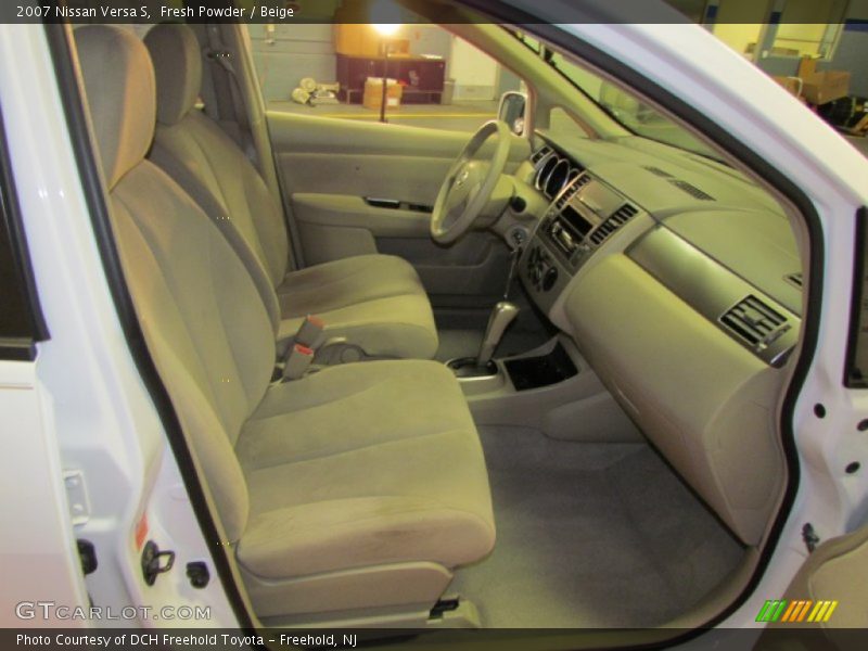 Fresh Powder / Beige 2007 Nissan Versa S